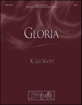 Gloria SATB Choral Score cover